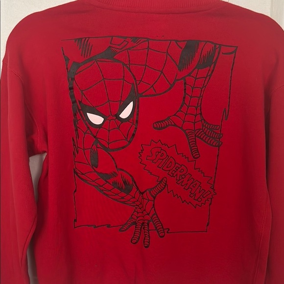 Red Spider-Man Graphic Sweatshirt - Picture 1 of 3